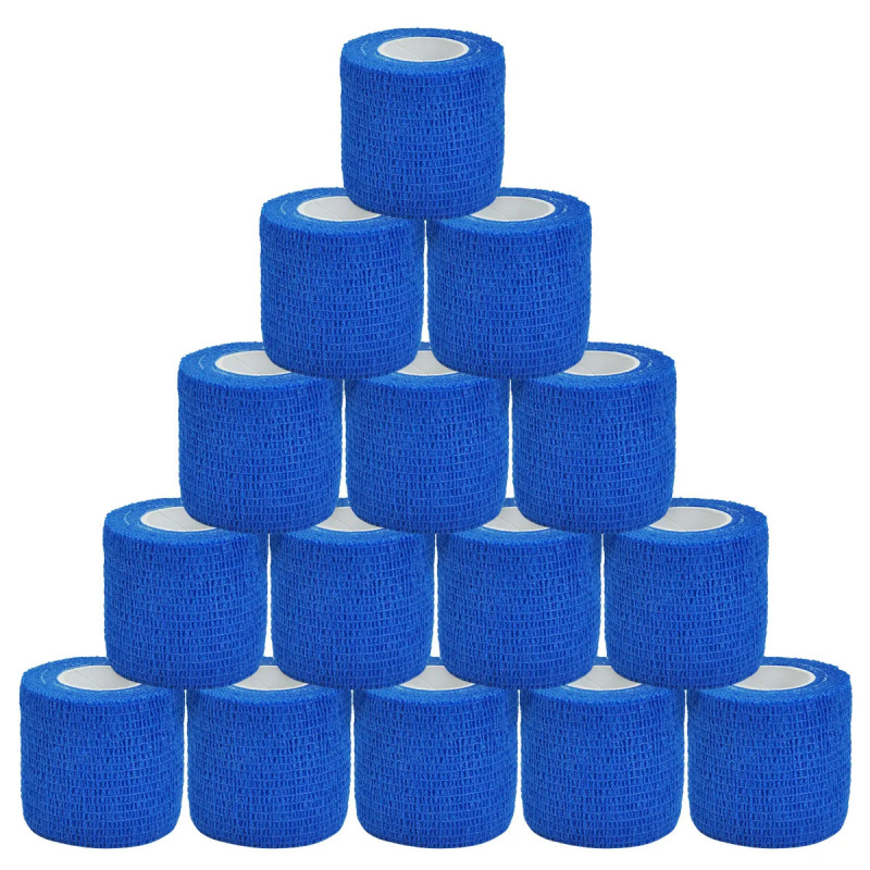 Medical Tape - 1/15 Stück 4,8 m blau Sport