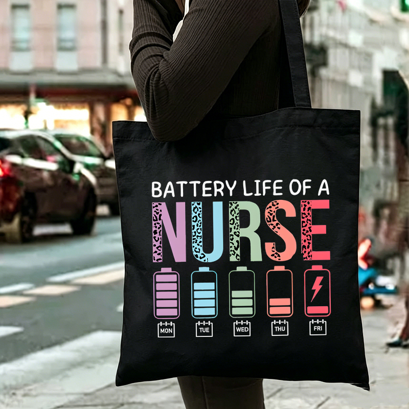 Stethoscope - Battery Life of A Nurse Print