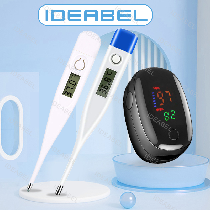 Pulse Oximeter - Medizinisches Ohrthermometer Digitales Thermometer Fieberthermometer Pulsoximeter