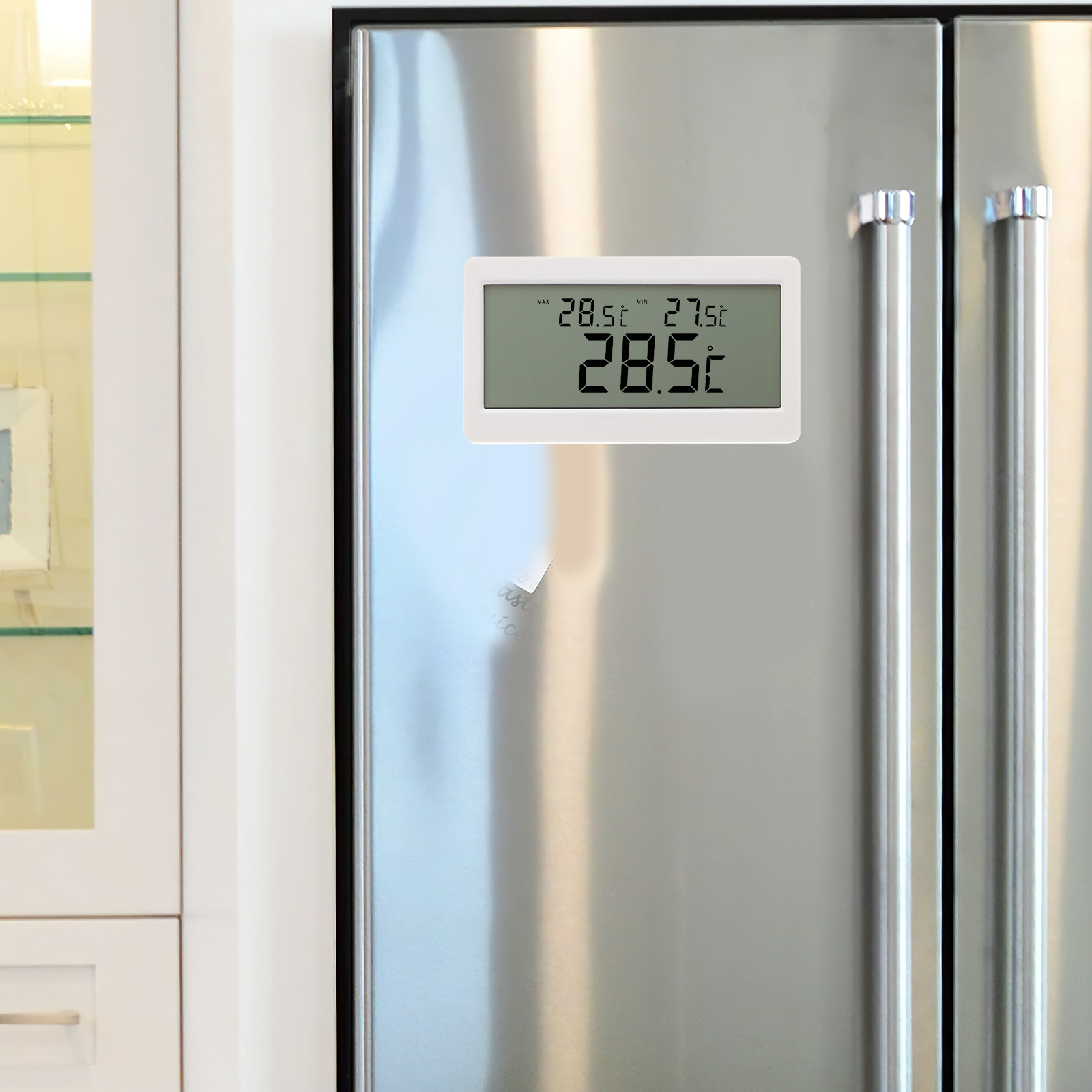 Thermometer Digital - Mini-LCD-Digital-Hygrometer, Temperatur-Thermometer für Innen- und Außenbereich,