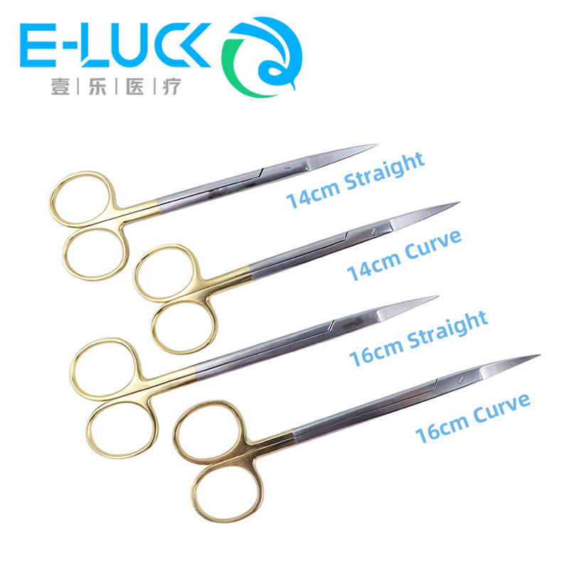 Medical Scissors - Dentalgewebeschere, Zangenschere, Dental-Medizinschere, Edelstahl-Goldzangenschere, Schönheitsschere