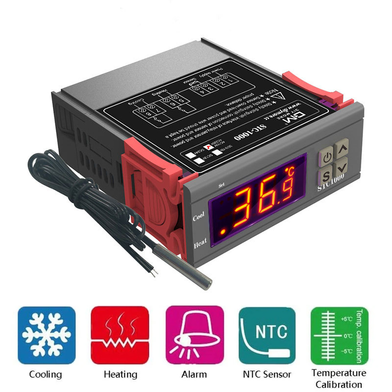 Lab Incubator - STC-1000 Digitaler Temperaturregler Thermostat Thermoregulator Inkubator