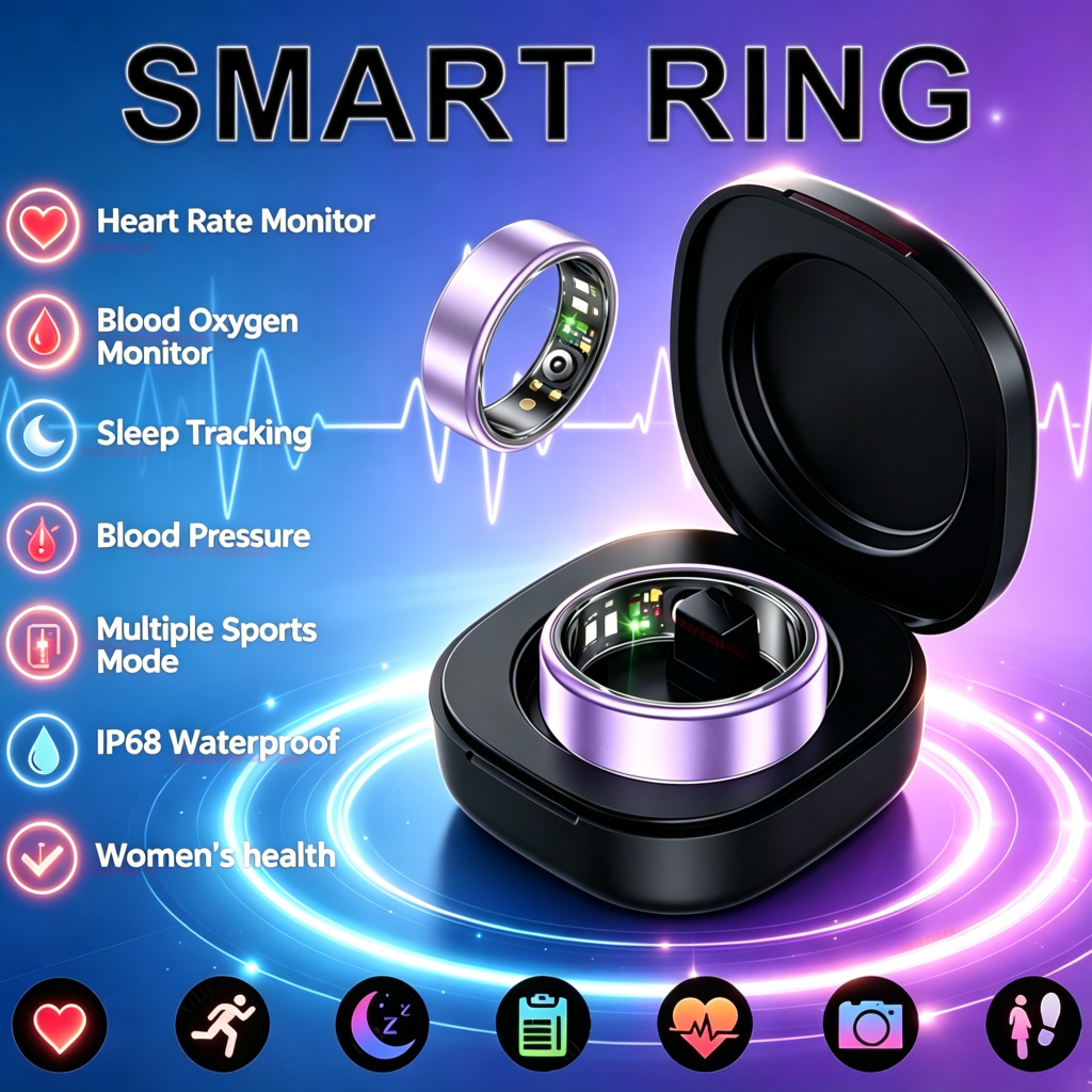 2026 Smart Ring Blutdruck Herz – Blood Pressure Monitor Bewertung und Preis